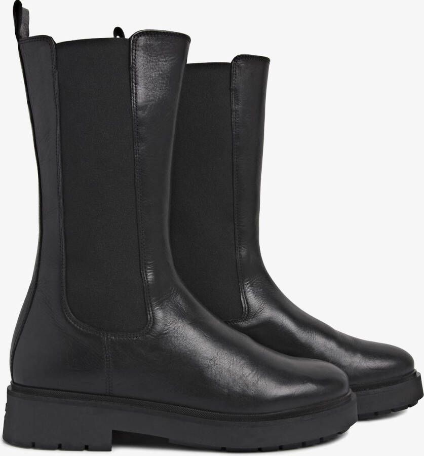 VIA VAI Alexis Zahir Chelsea Boots Hoge Laarzen Zwart