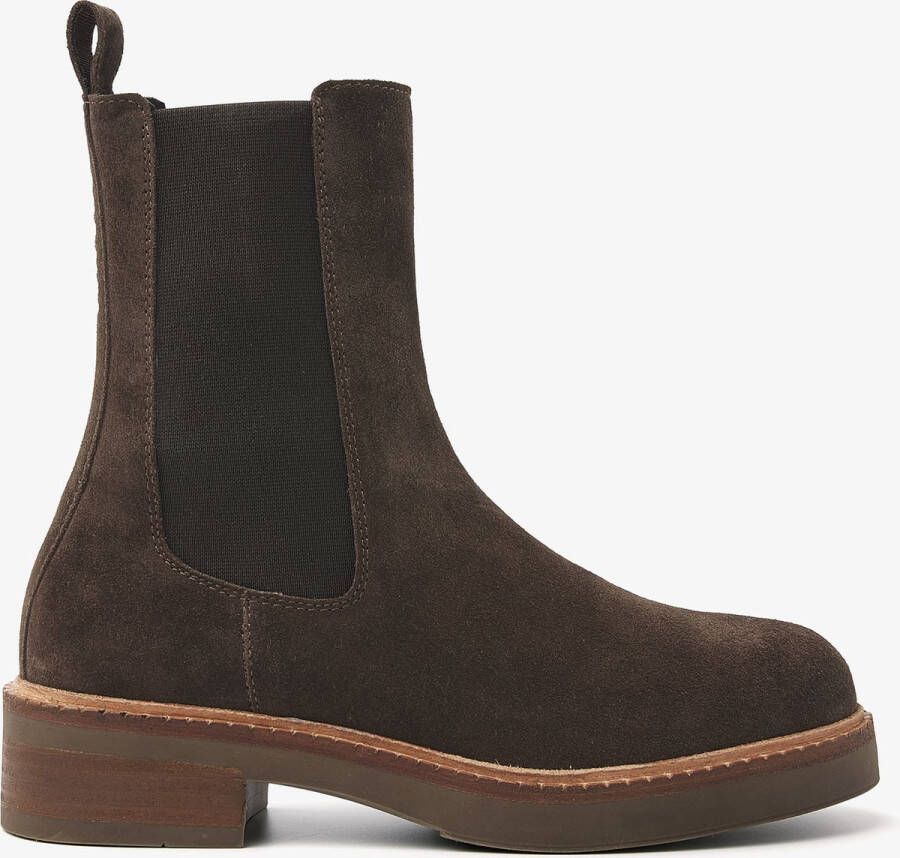 VIA VAI Bellamy Chad Chelsea boots dames Enkellaarsjes dames Donker Bruin