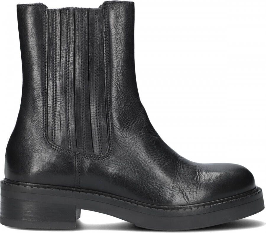 VIA VAI Chelsea Boots Dames Bellamy Stitch Maat: 37 Materiaal: Leer Kleur: Zwart - Foto 2