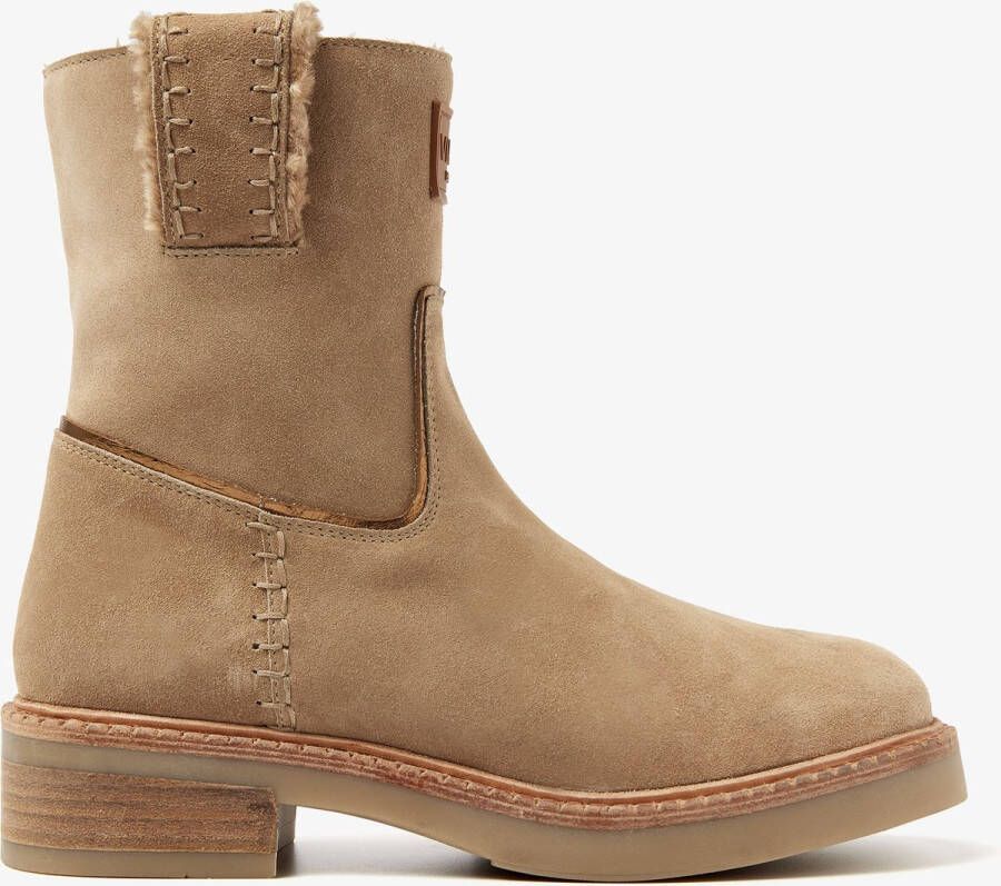 VIA VAI Dames Enkellaars Bellamy Yasmin Beige