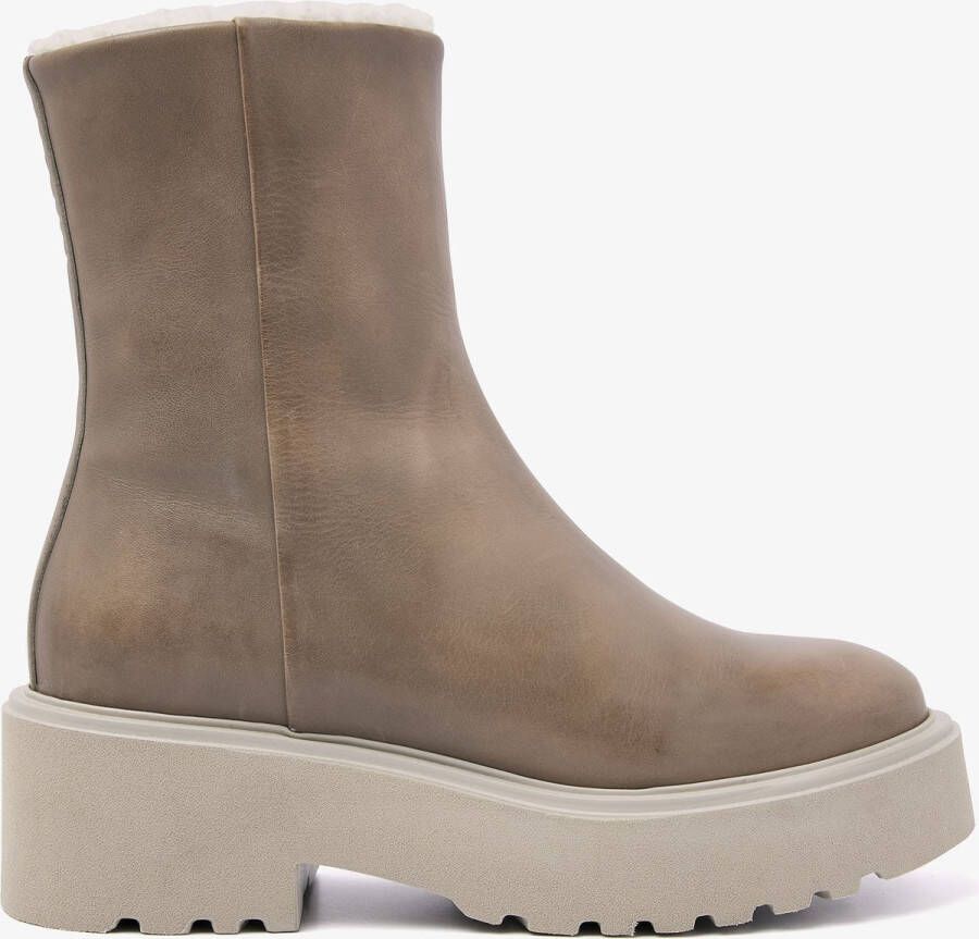 VIA VAI Bobbi Mellow Biker Boots Grijs