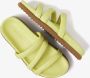 VIA VAI Slippers Slides Dames 58158 Candy Geel - Thumbnail 5