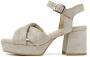 VIA VAI Sandalen Dames Cassia Gabriell Maat: 42 Materiaal: Leer Kleur: Goud - Thumbnail 2