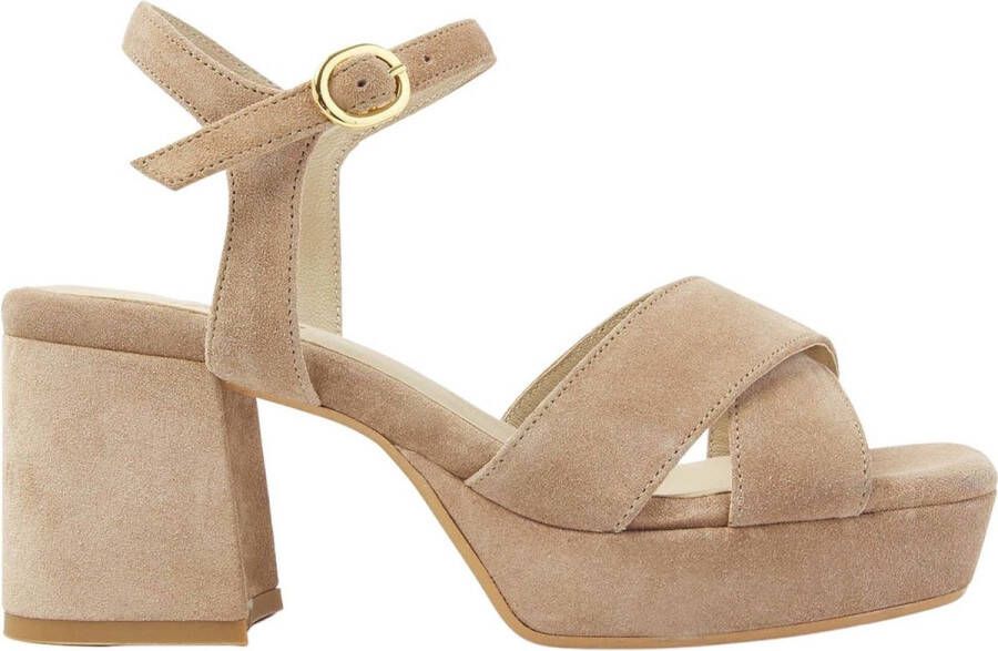 VIA VAI Dames Cassia Sandalen Beige