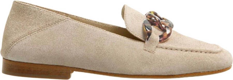 VIA VAI Indiana Lewis Loafers dames Instappers Beige