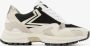 VIA VAI Danae Nicole Sierra combi Mushroom Zwart Leer Lage sneakers Dames - Thumbnail 2