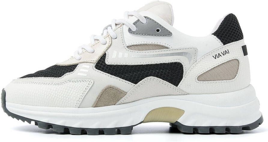 VIA VAI Lage Sneakers Dames Danae Noah Maat: 37 Materiaal: Leer Kleur: Wit