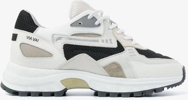 VIA VAI Lage Sneakers Dames Danae Noah Maat: 39 Materiaal: Leer Kleur: Wit