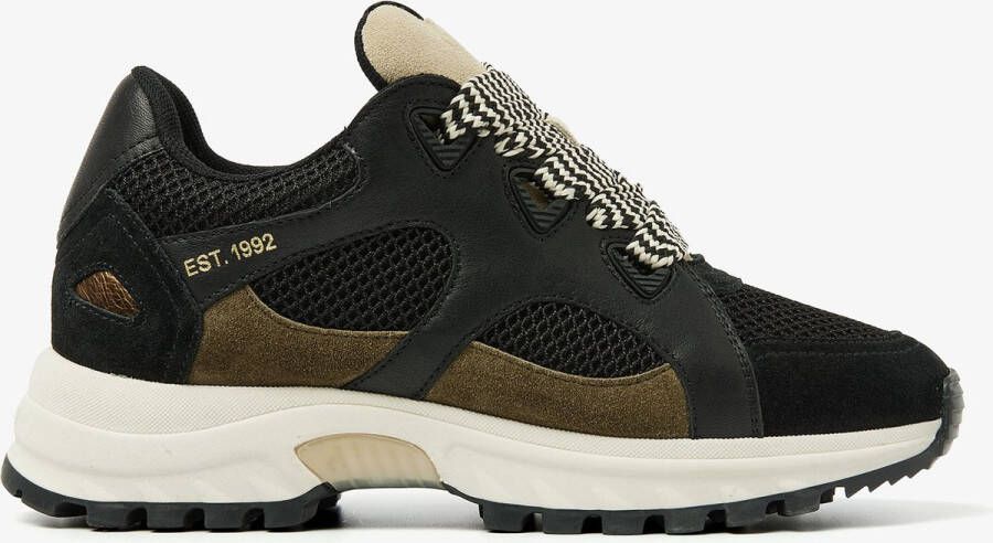 VIA VAI Lage Sneakers Dames Danae Reese Maat: 37 Kleur: Zwart