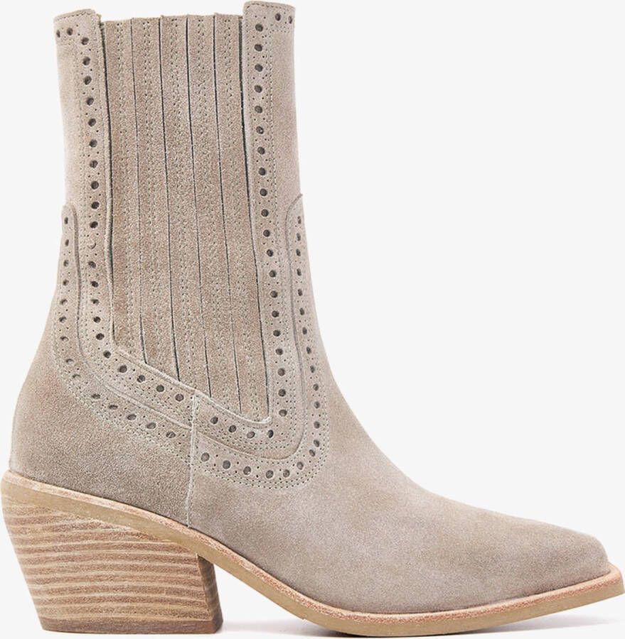 VIA VAI Eveline Cass Chelsea boots dames Enkellaarsjes dames Grijs