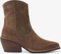 VIA VAI Enkellaarsjes Dames Eveline Clark Maat: 39 Materiaal: Leer Kleur: Bruin - Thumbnail 2