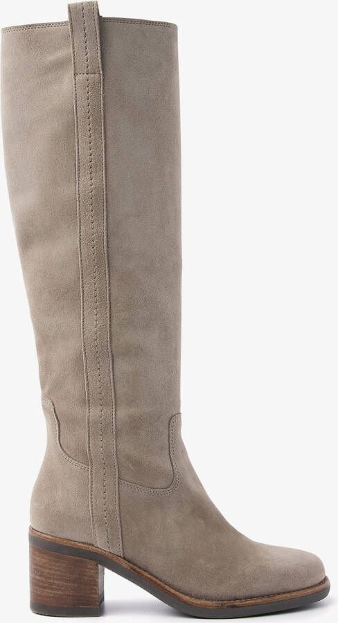 VIA VAI Hoge Laarzen Dames Flo Helen Maat: 37 Materiaal: Suède Kleur: Taupe - Foto 2