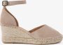 Via Vai Flora Braid Beige Sleehak Sandalen Beige Dames - Thumbnail 2