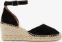 VIA VAI Espadrilles Dames Flora Braid Maat: 37 Materiaal: Suède Kleur: Zwart - Thumbnail 2