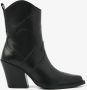 VIA VAI Cowboylaarzen Dames Gioia Fade Maat: 41 Materiaal: Leer Kleur: Zwart - Thumbnail 2