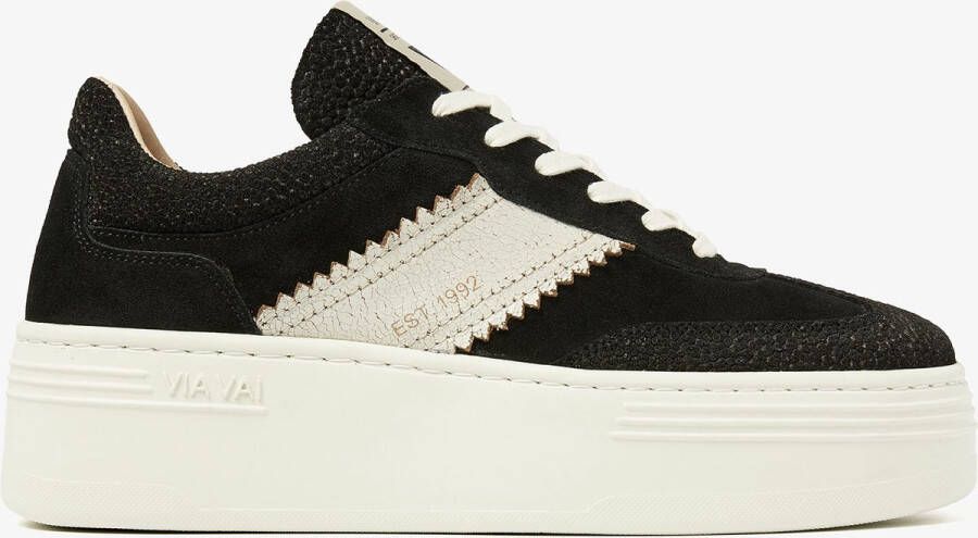 VIA VAI Isa Romi Sneakers dames Zwart