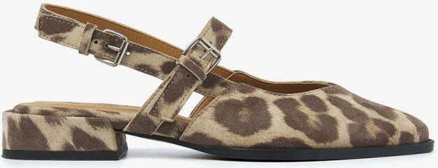 VIA VAI Slingbacks Dames Jazz Valerie Maat: 41 Materiaal: Suède Kleur: Beige - Foto 2