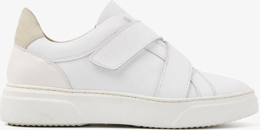 VIA VAI Juno Twist Sneakers Leer Wit