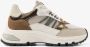 VIA VAI Liz Dae | Vectra combi Beige Leer Lage sneakers Dames - Thumbnail 2
