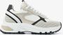 VIA VAI Lage Sneakers Dames Liz Dulce Maat: 40 Materiaal: Leer Kleur: Beige - Thumbnail 1