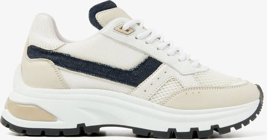 Via Vai Stijlvolle Grasmus Sneaker voor Vrouwen White Dames