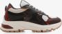 Via vai 61081 Liz Ivy 02-207 Combi Beige Black Sneakers - Thumbnail 3