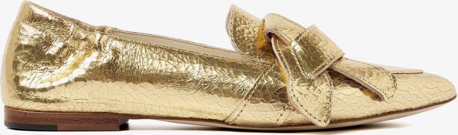 VIA VAI Lola Rayne Loafers dames Instappers Goud