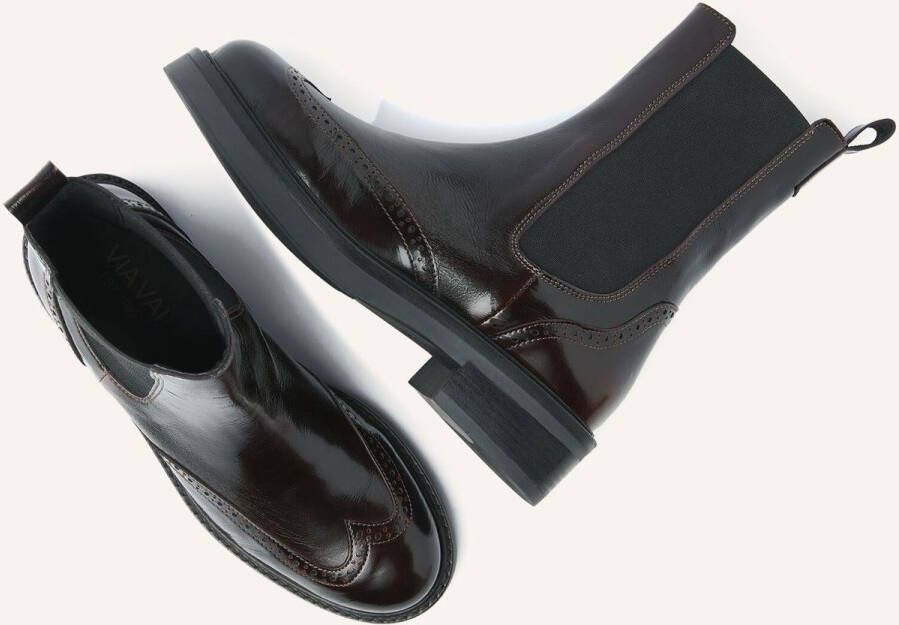 VIA VAI Lucia Gina Boots Dames Bruin