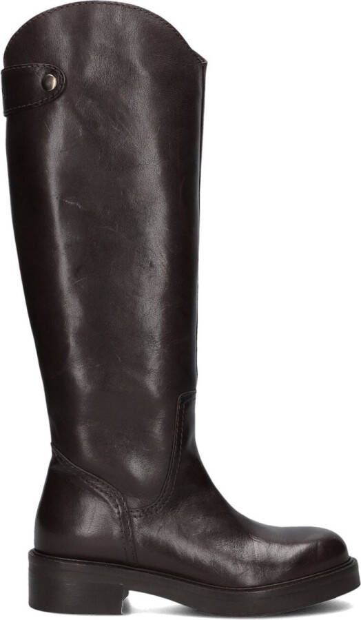 VIA VAI Hoge Laarzen Dames Lucia Rumi Maat: 41 Materiaal: Leer Kleur: Bruin - Foto 2