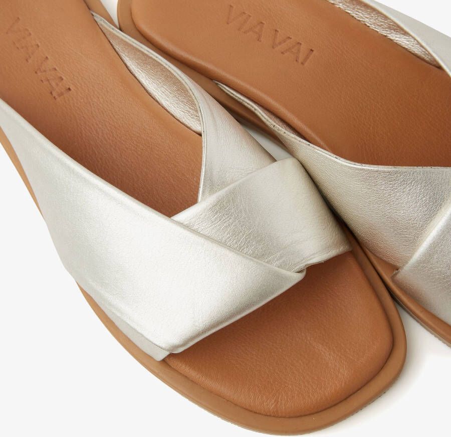 VIA VAI Mandy Colette Slippers Zilver