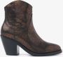 VIA VAI Enkellaarsjes Dames Mara Denver Maat: 36 Materiaal: Leer Kleur: Brons - Thumbnail 2