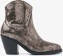 VIA VAI Enkellaarsjes Dames Mara Denver Maat: 37 Materiaal: Leer Kleur: Brons - Thumbnail 2