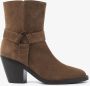 VIA VAI Enkellaarsjes Dames Mara Drew Maat: 39 Materiaal: Suède Kleur: Bruin - Thumbnail 2