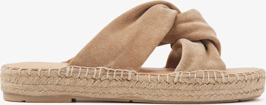 VIA VAI Slippers Dames Mondi Luz Maat: 41 Materiaal: Suède Kleur: Beige - Foto 5