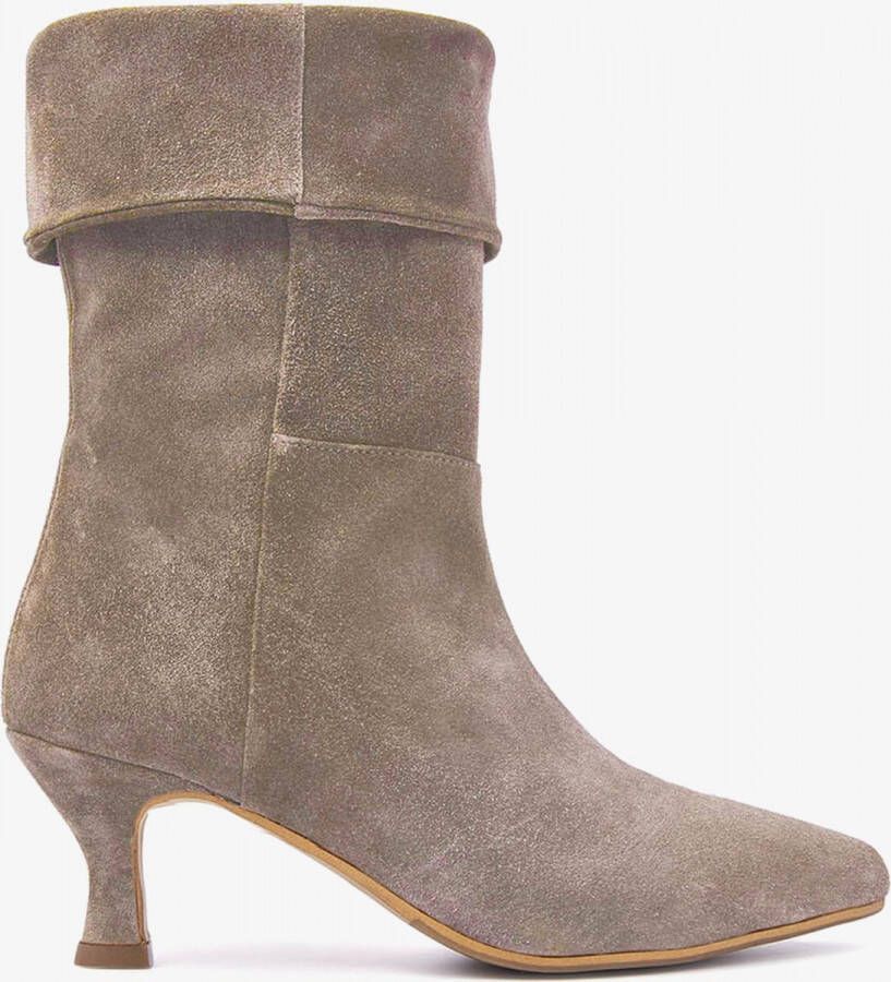 Via Vai Noelle Rae 59065 suède enkellaarzen beige - Foto 3
