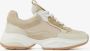 VIA VAI Pepper Finn | Vintage combi Creme Beige Suede Lage sneakers Dames - Thumbnail 1