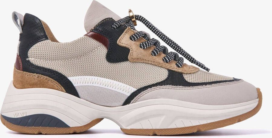 Via vai Pepper Jyll 58100 03-421 Beige Zwart Lage sneakers - Foto 3