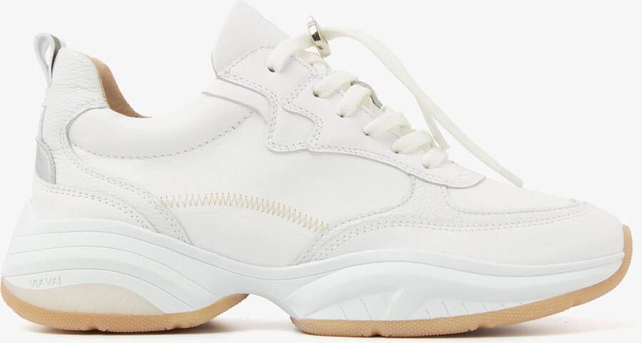 VIA VAI Pepper Jyll Sneakers Leer Wit