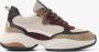 VIA VAI Pepper Storm Sneakers Beige Bordeaux - Thumbnail 1