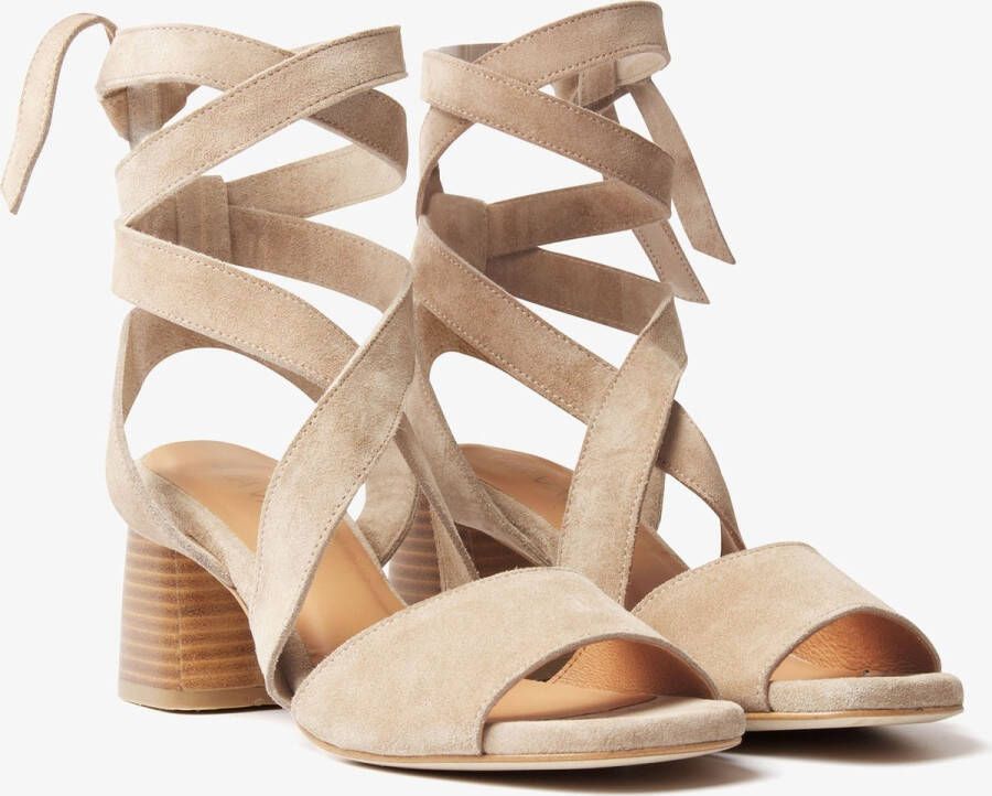 VIA VAI Sandalen Dames Polly Shade Maat: 39 Materiaal: Suède Kleur: Beige - Foto 4