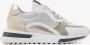 Via vai 58134 Posy Dash 06-526 White Green Lage sneakers - Thumbnail 2