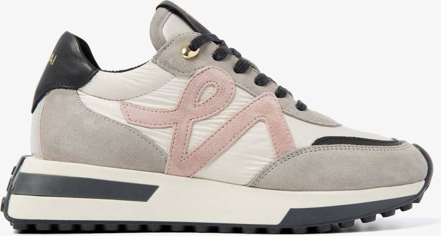 VIA VAI Posy Flare Sneakers Grijs