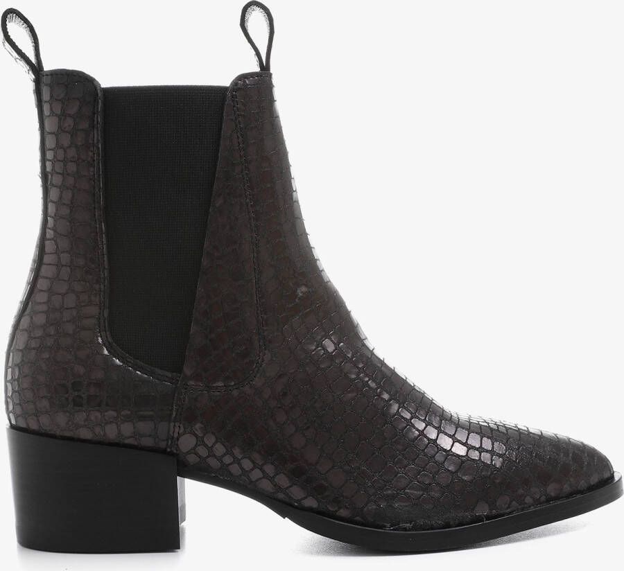 VIA VAI Rose Andrew laarzen zwart Leer Chelsea boots Dames