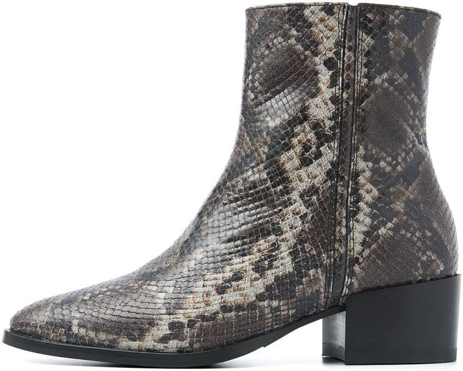 VIA VAI Enkellaarsjes Dames Rose Baker Maat: 40 Materiaal: Leer Kleur: Zwart - Foto 3