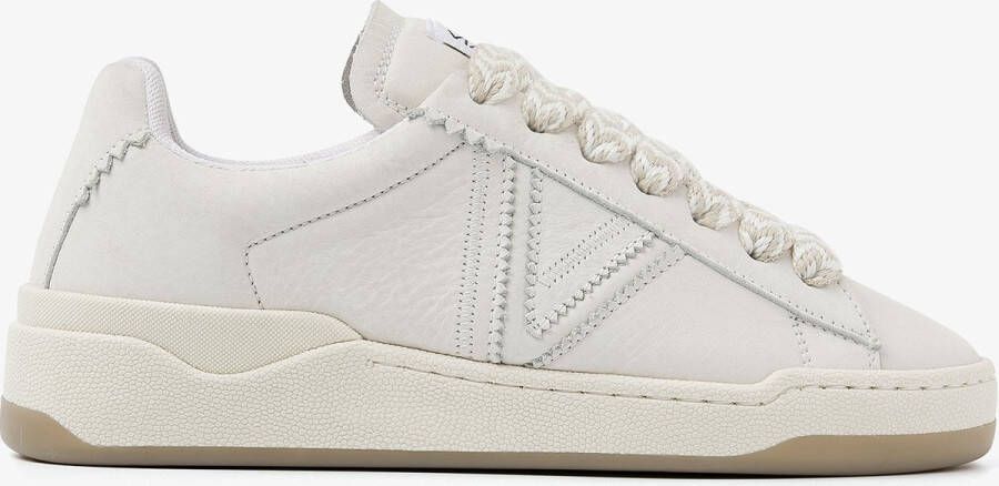 VIA VAI Lage Sneakers Dames Sam Levi Maat: 42 Materiaal: Leer Kleur: Beige