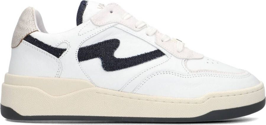 VIA VAI Lage Sneakers Dames Sam Levi Maat: 37 Materiaal: Leer Kleur: Ecru