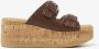 VIA VAI Slippers Dames Sissel Mira Maat: 37 Materiaal: Leer Kleur: Zand - Thumbnail 2