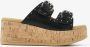 VIA VAI Slippers Dames Sissel Mira Maat: 41 Materiaal: Leer Kleur: Zwart - Thumbnail 2