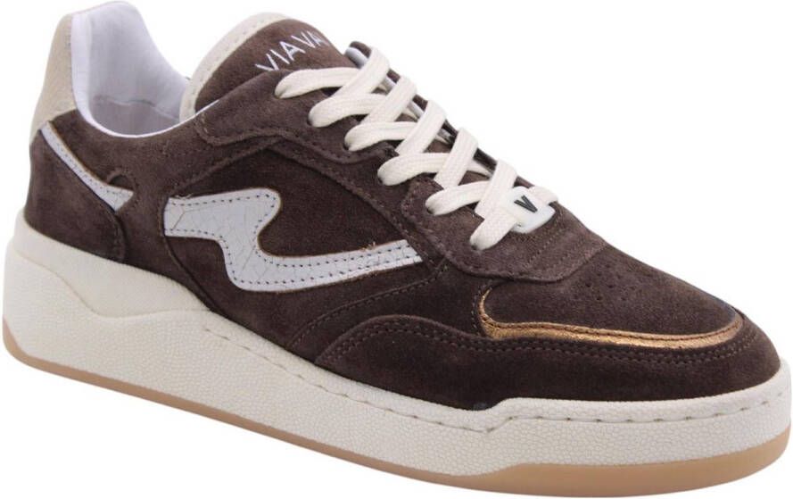VIA VAI Sneakers Dames Sam Levi Maat: 37 Kleur: Bruin