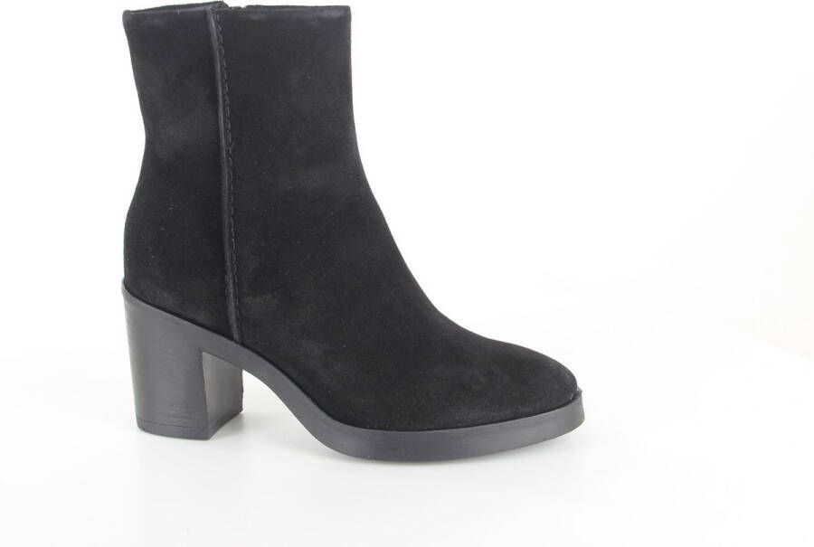 Via vai Suede Blokhak Naad 02 900 Sierra Nero Boots